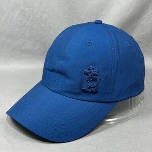 Disney Parks Mickey Mouse Strapback Hat Cap Blue Golf Magic Adjustable Dad Mens